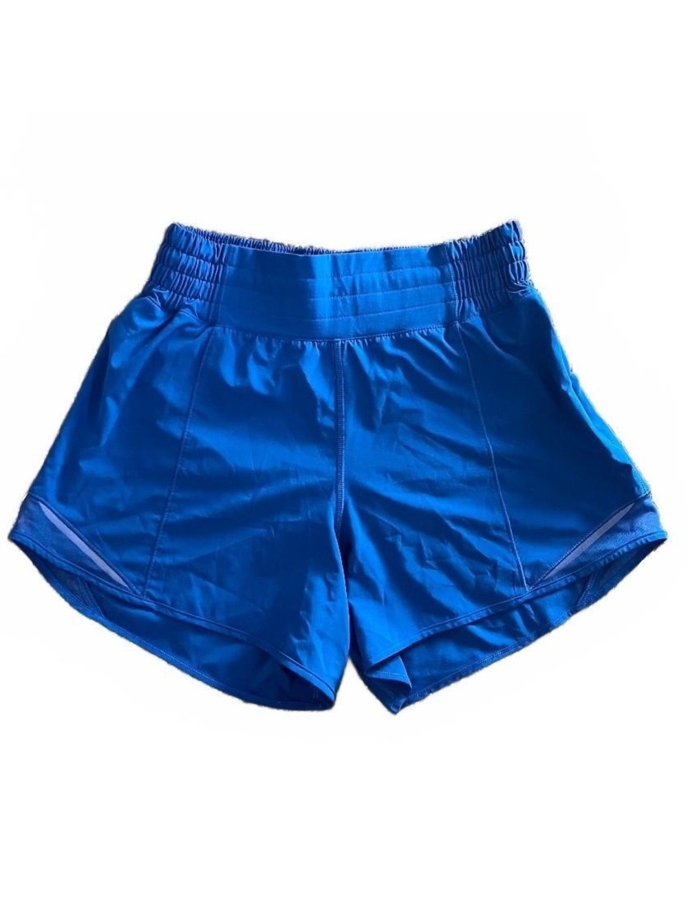 Lululemon Hotty Hot Blue Lined Athletic Shorts Running Performance Gym
